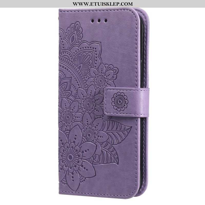 Etui Folio do Xiaomi 13 z Łańcuch Paskowata Mandala